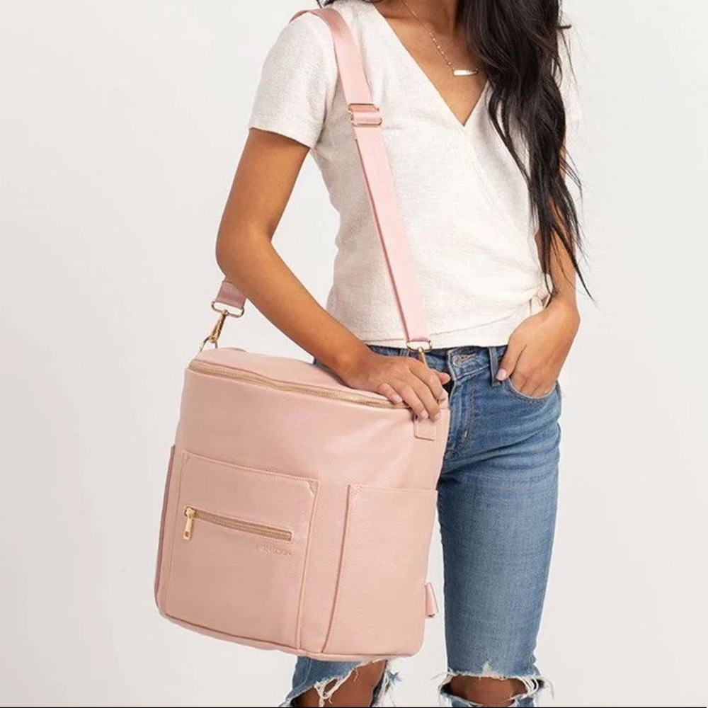 Fawn Design Pink Baby Bag